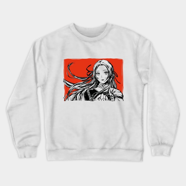 FE3H Portrait Series - Edelgard 1 Crewneck Sweatshirt by Astrayeah